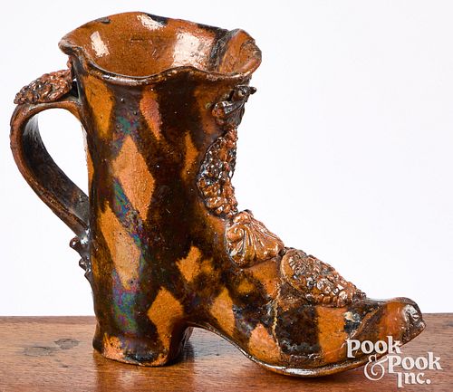 PENNSYLVANIA FIGURAL REDWARE