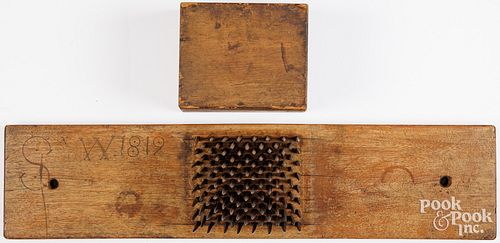PENNSYLVANIA FLAX HATCHEL, BOARD