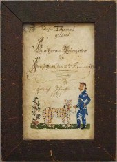 PENNSYLVANIA FOLK ART PAINTING