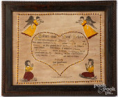 PENNSYLVANIA FRAKTUR BIRTH CER