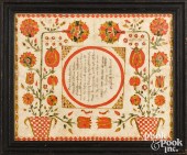 PENNSYLVANIA FRAKTUR BIRTH CER