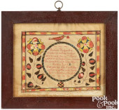 PENNSYLVANIA FRAKTUR BIRTH REC