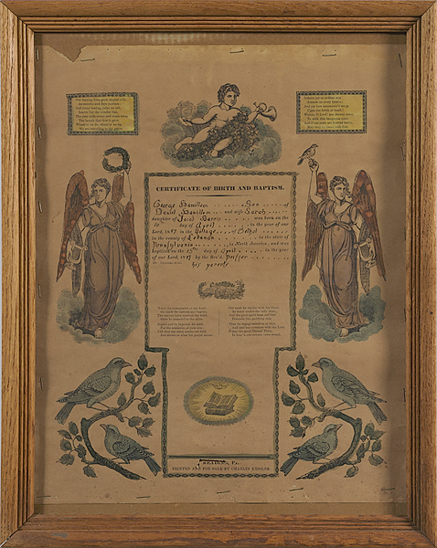 Pennsylvania Fraktur by Kessler