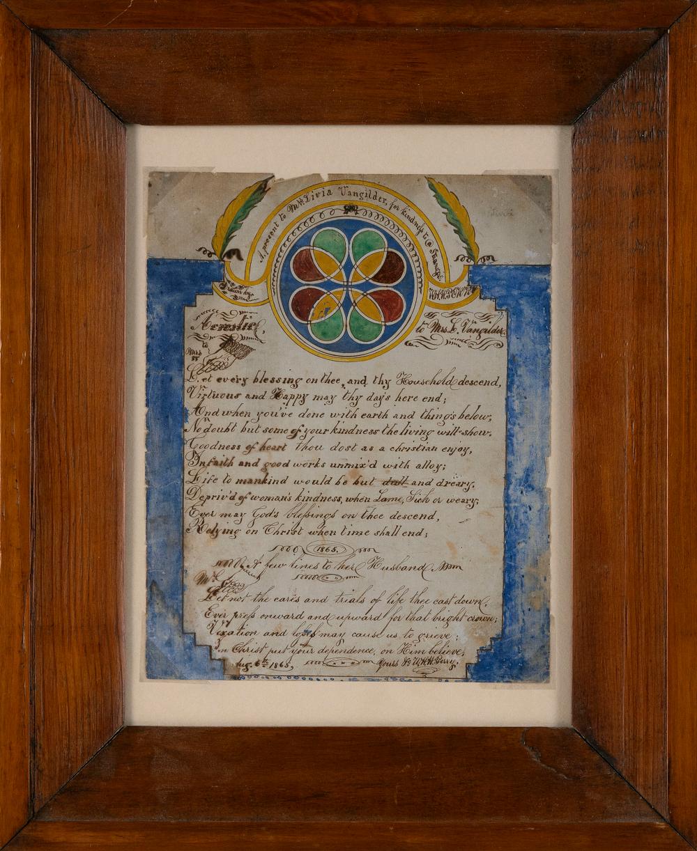 PENNSYLVANIA ILLUMINATED BLESSING