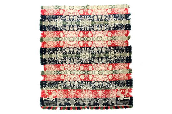 PENNSYLVANIA JACQUARD COVERLET. 