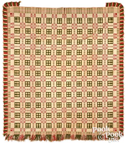 PENNSYLVANIA JACQUARD COVERLET, MID