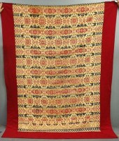 Pennsylvania jacquard coverlet