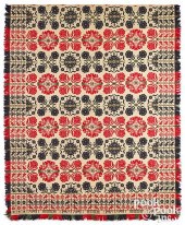 PENNSYLVANIA JACQUARD COVERLET