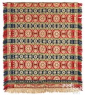 PENNSYLVANIA JACQUARD COVERLET