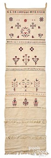 PENNSYLVANIA LINEN EMBROIDERED