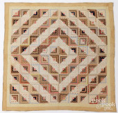 PENNSYLVANIA LOG CABIN PATCHWO
