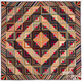 PENNSYLVANIA LOG CABIN PATCHWO