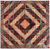 PENNSYLVANIA LOG CABIN PATCHWO
