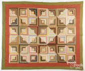 PENNSYLVANIA LOG CABIN PATCHWO