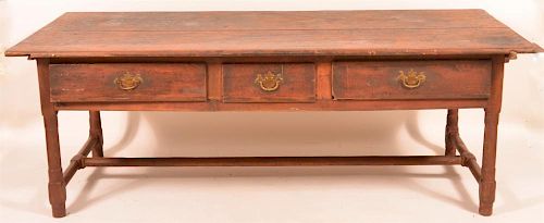 PENNSYLVANIA MIXED WOOD PIN TOP