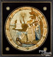PENNSYLVANIA MORAVIAN SILK ON
