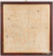PENNSYLVANIA NEEDLEWORK SAMPLE