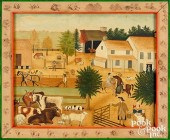 PENNSYLVANIA OIL ON CANVAS FOL