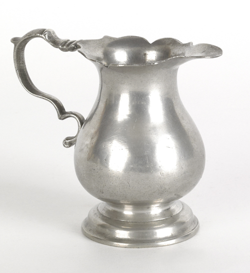 Pennsylvania or New York pewter