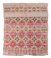 PENNSYLVANIA OVERSHOT COVERLET