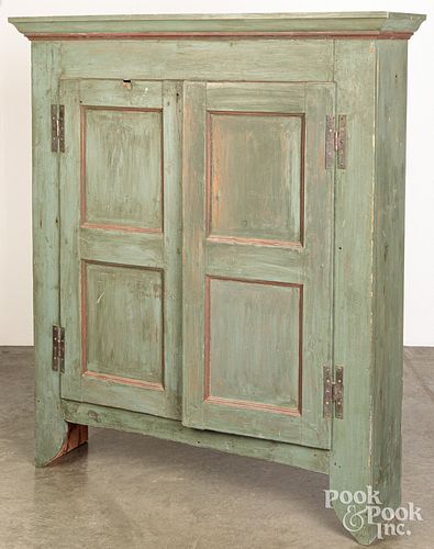 PENNSYLVANIA PAINTED DUTCH CUPBOARD