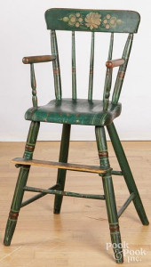 PENNSYLVANIA PAINTED HIGHCHAIR