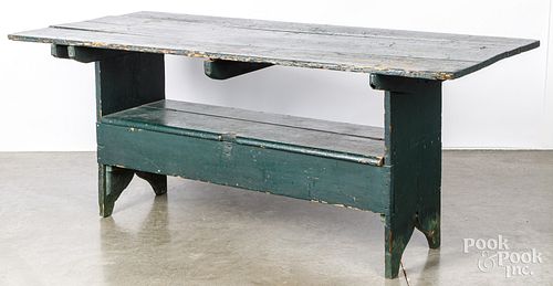 PENNSYLVANIA PAINTED PINE BENCH