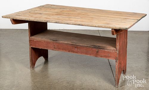 PENNSYLVANIA PAINTED PINE BENCH