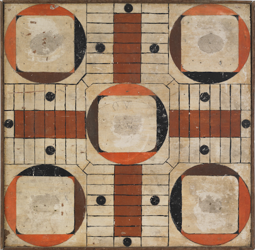 Pennsylvania painted pine gameboard