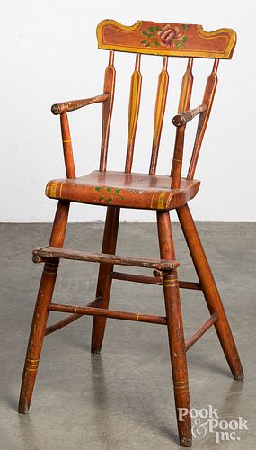 PENNSYLVANIA PAINTED PLANK SEAT