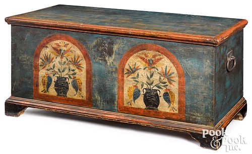 PENNSYLVANIA PAINTED POPLAR DOWER