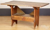PENNSYLVANIA PINE BENCH TABLE,