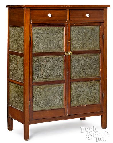 PENNSYLVANIA POPLAR PIE SAFE,