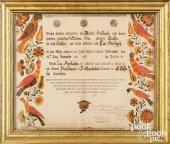 PENNSYLVANIA PRINTED AND HAND-