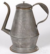 PENNSYLVANIA PUNCHED TIN COFFE