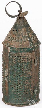 PENNSYLVANIA PUNCHED TIN LANTE