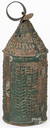 PENNSYLVANIA PUNCHED TIN LANTE