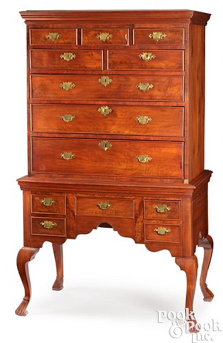 PENNSYLVANIA QUEEN ANNE WALNUT HIGH