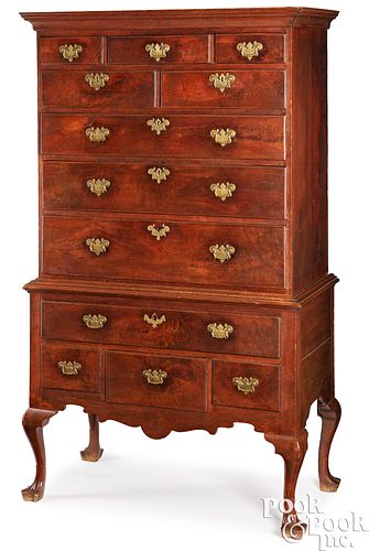 PENNSYLVANIA QUEEN ANNE WALNUT HIGH