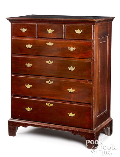 PENNSYLVANIA QUEEN ANNE WALNUT SEMI