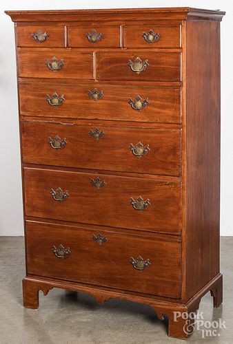 PENNSYLVANIA QUEEN ANNE WALNUT TALL
