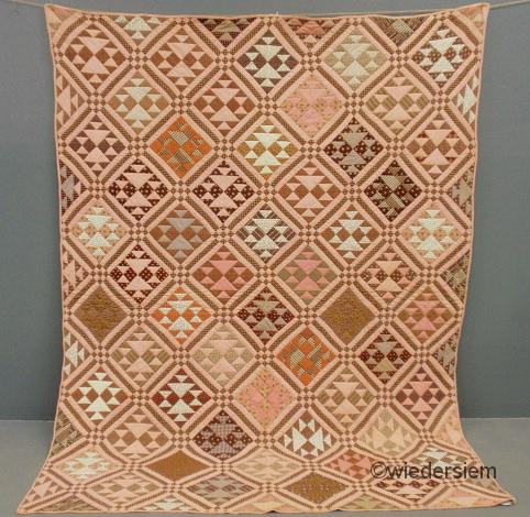 Pennsylvania quilt in the Old Maids