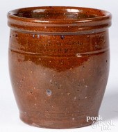 PENNSYLVANIA REDWARE APPLE BUT