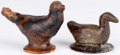 PENNSYLVANIA REDWARE BIRD WHIS