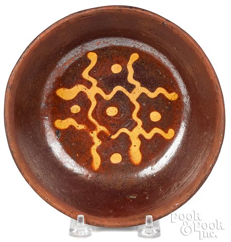 PENNSYLVANIA REDWARE BOWL, 19TH