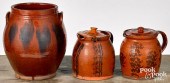 PENNSYLVANIA REDWARE CROCK, 19