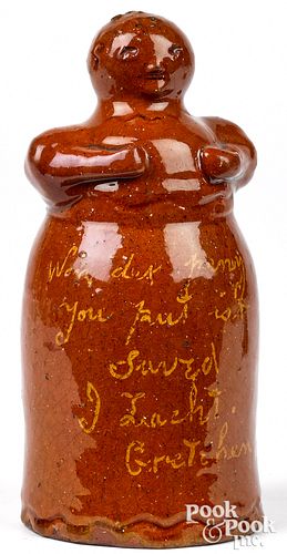 PENNSYLVANIA REDWARE FIGURAL