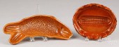 PENNSYLVANIA REDWARE FISH MOLD