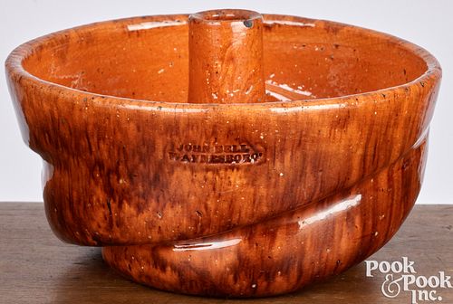 PENNSYLVANIA REDWARE FOOD MOLD,