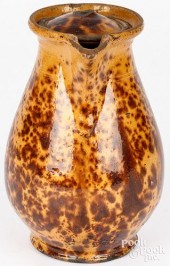 PENNSYLVANIA REDWARE LIDDED PI